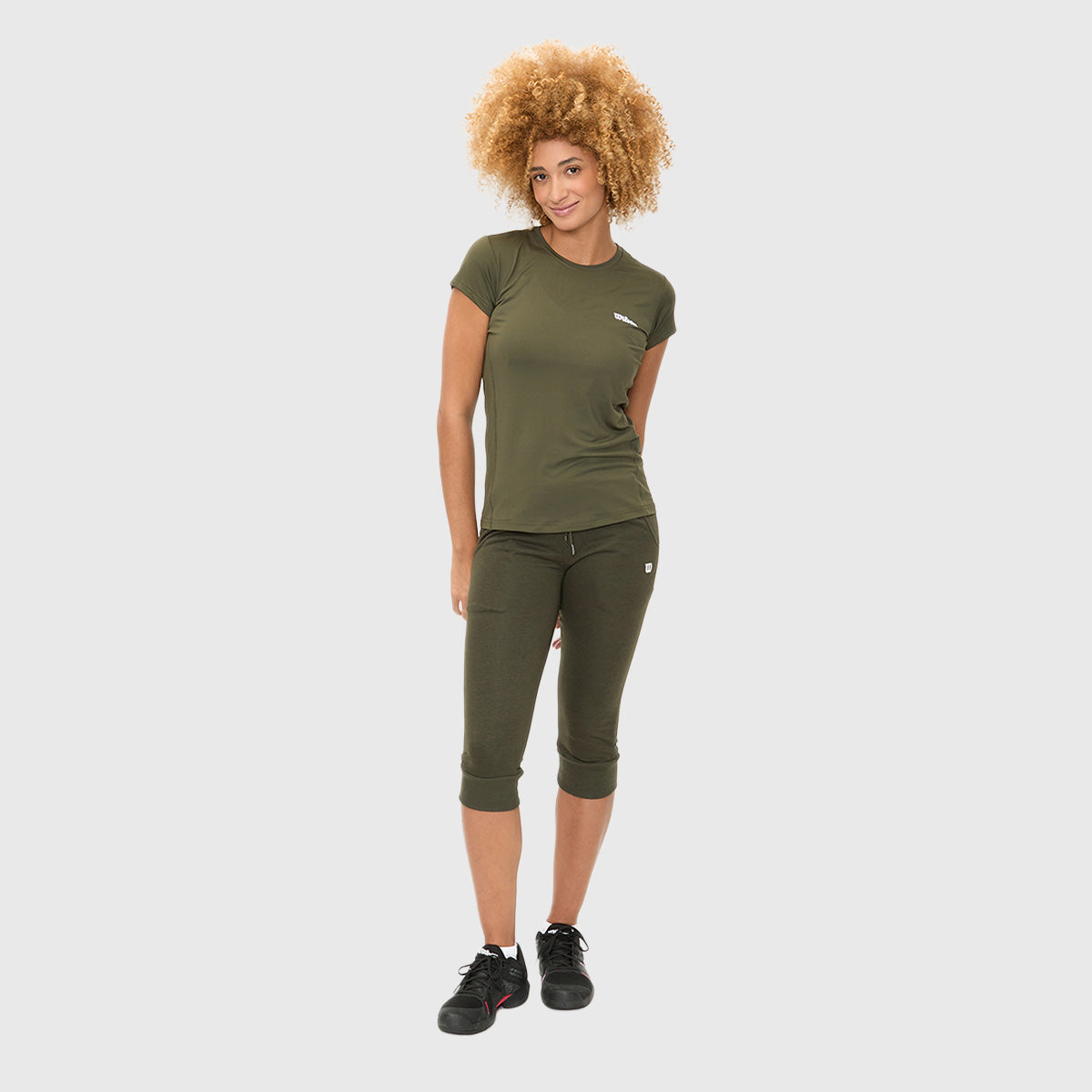Pescador Capri Wilson French Terry Entrenamiento Mujer - Sports Center