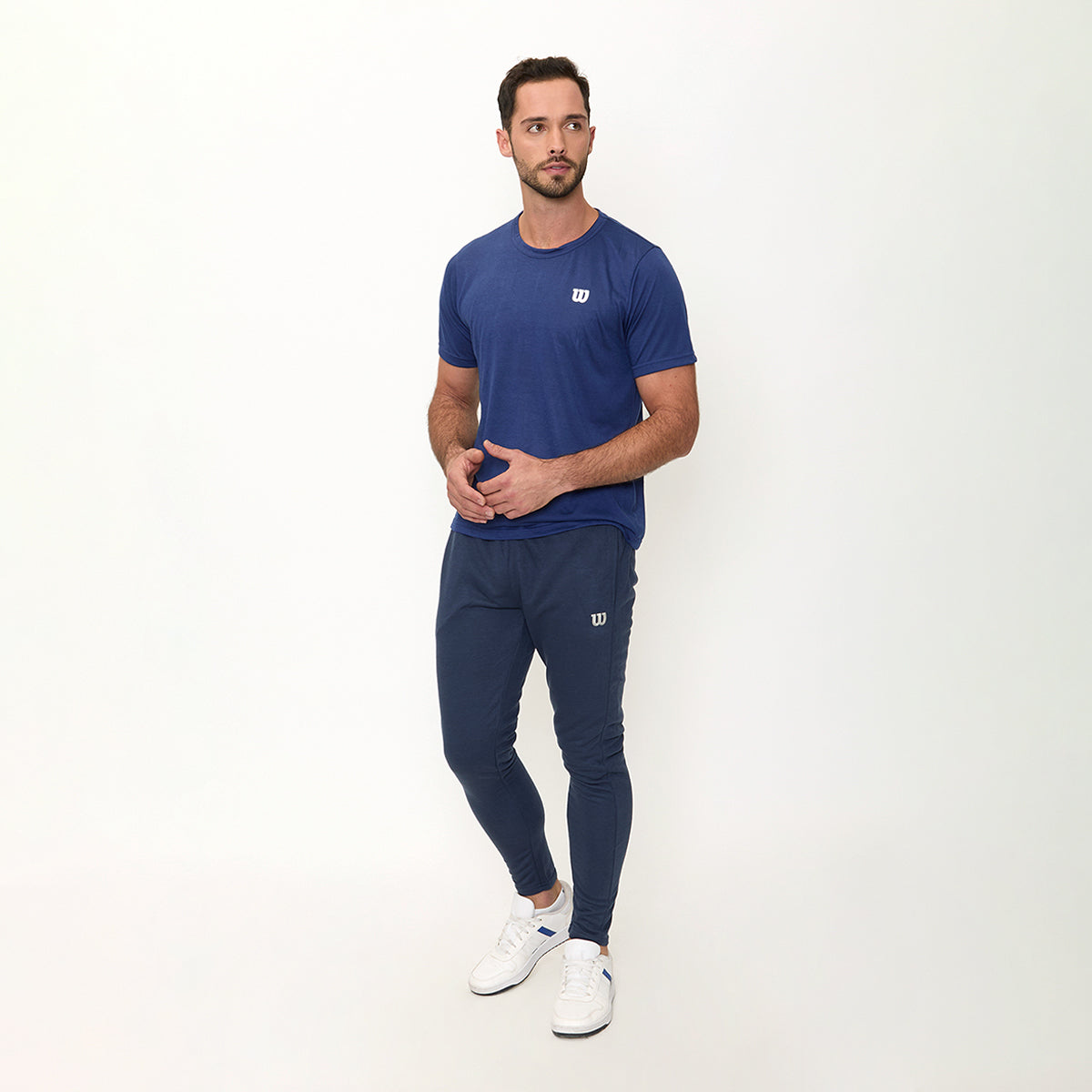 Pants Pantalón Wilson Deportivo French Terry Térmico Cómodo Azul Marino - Sports Center