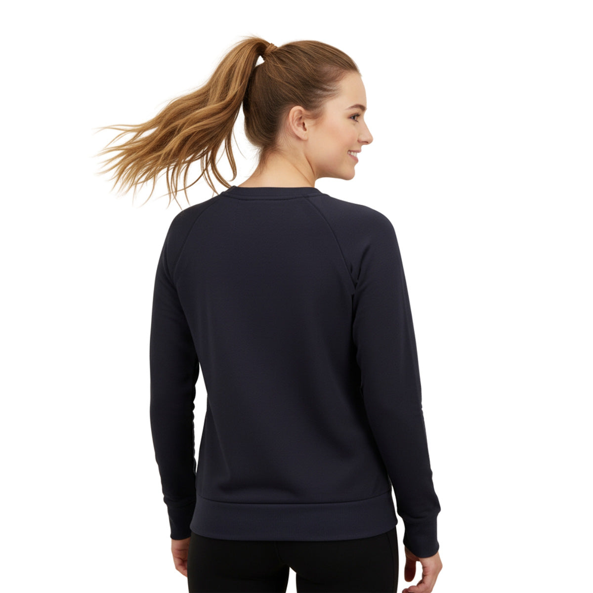 Sudadera Wilson Estampada Cuello Redondo French Terry para Mujer