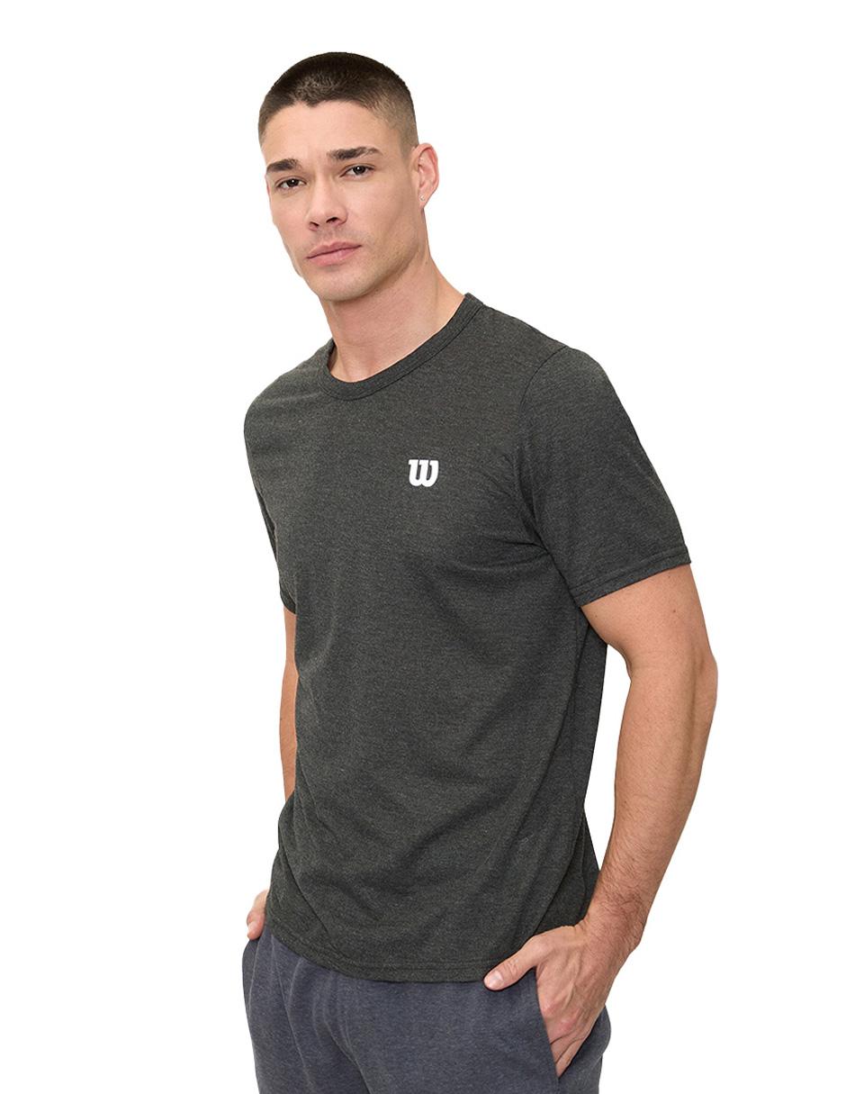 Playera Wilson Polyspun Cuello Redondo Ultra Suave Hombre - Sports Center