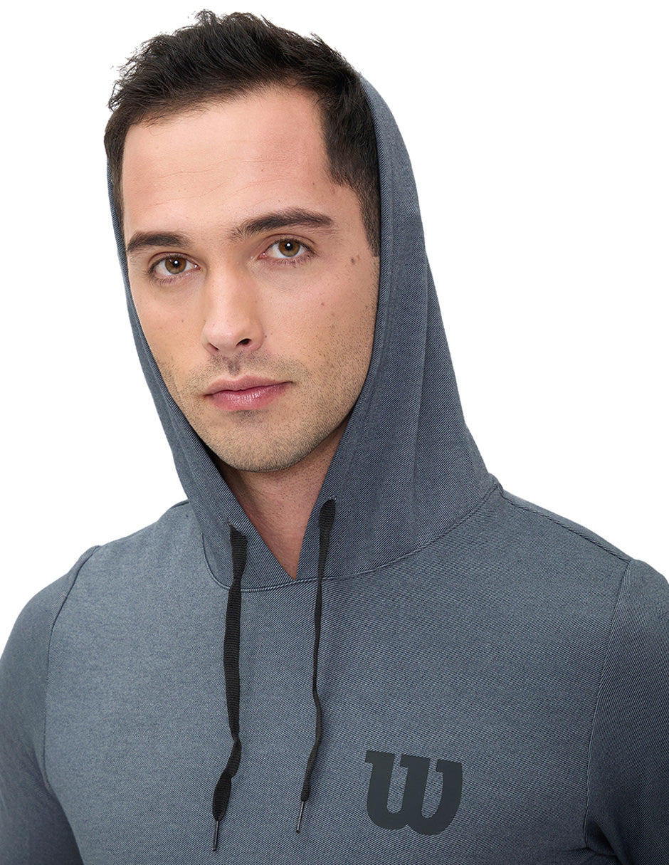Sudadera Wilson Tipo Mezclilla con Capucha Hombre
