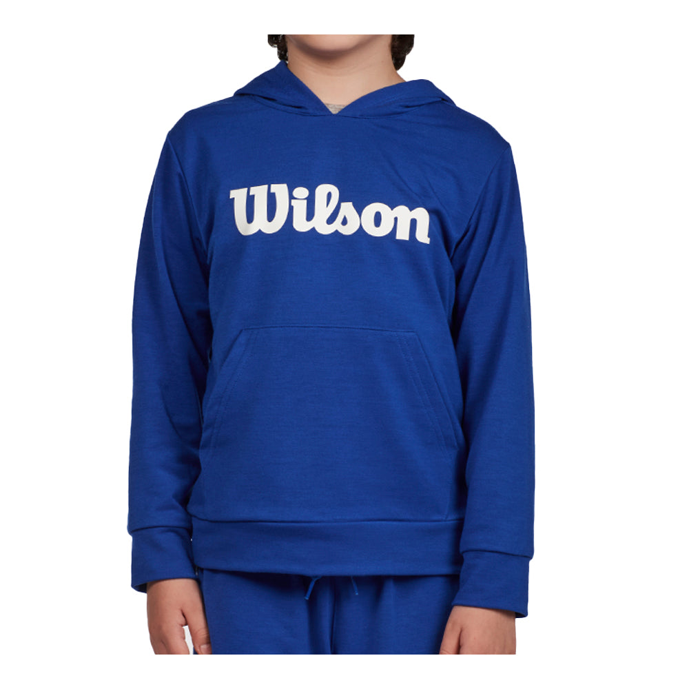 Sudadera French Terry para Niños Color Azul Rey - Sports Center