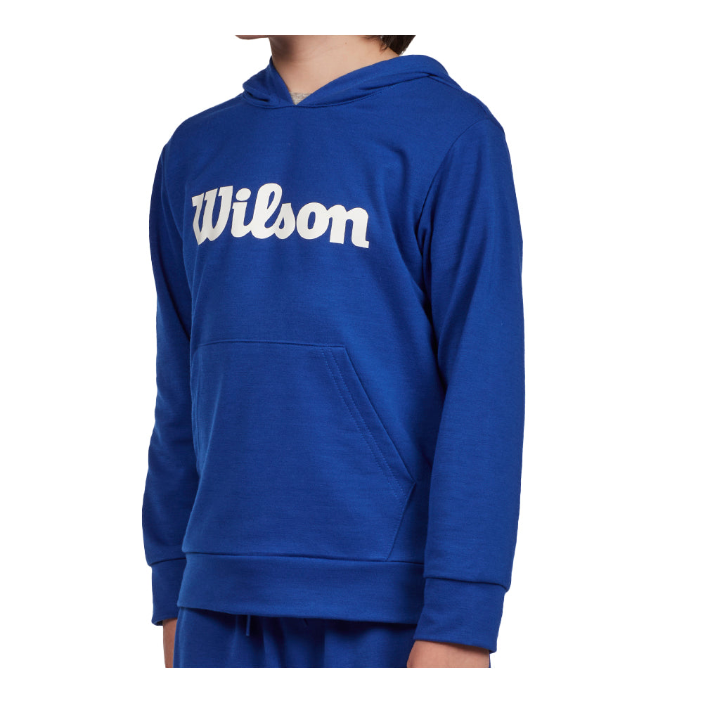 Sudadera French Terry para Niños Color Azul Rey - Sports Center