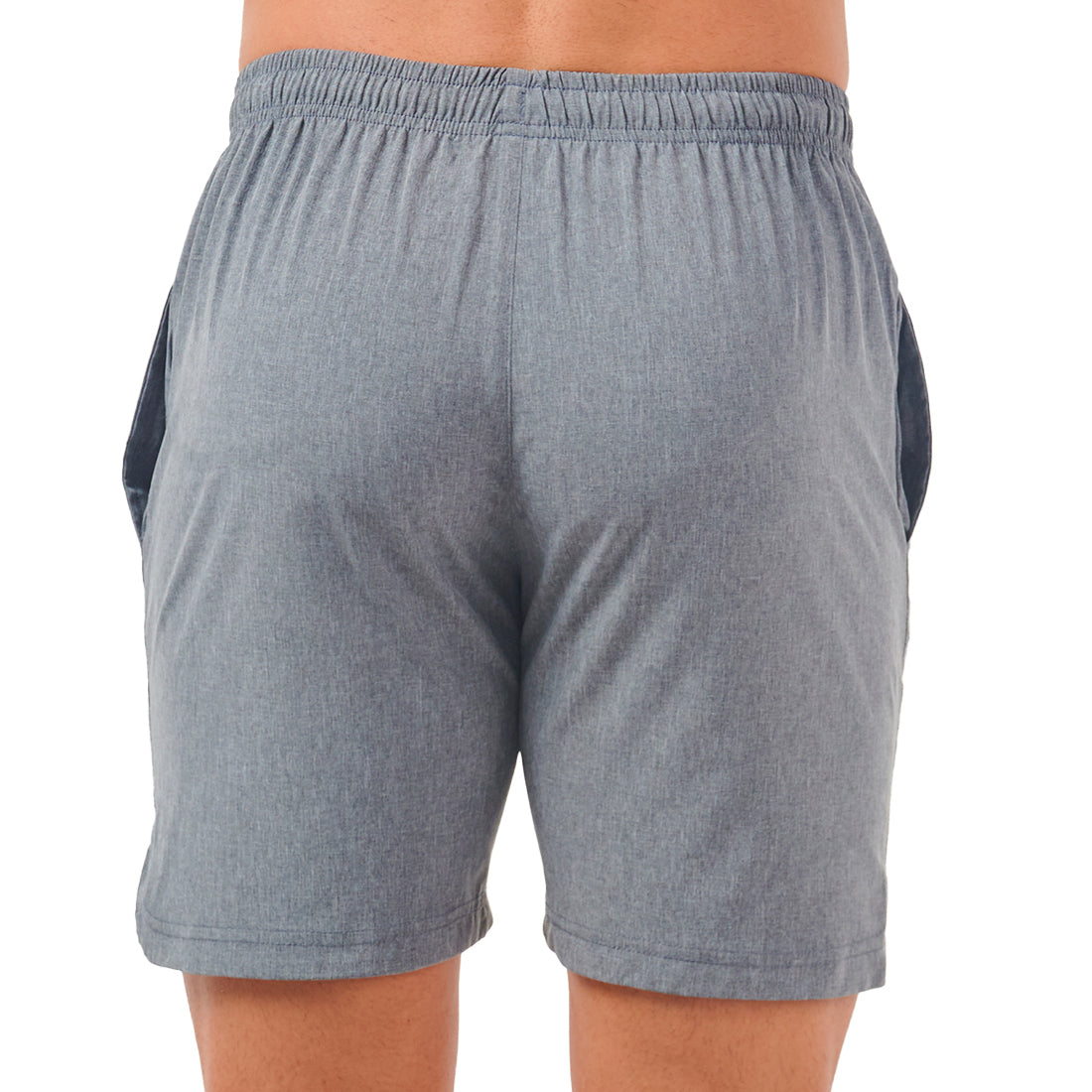 Short Melange para hacer deporte Caballero Color Gris Claro